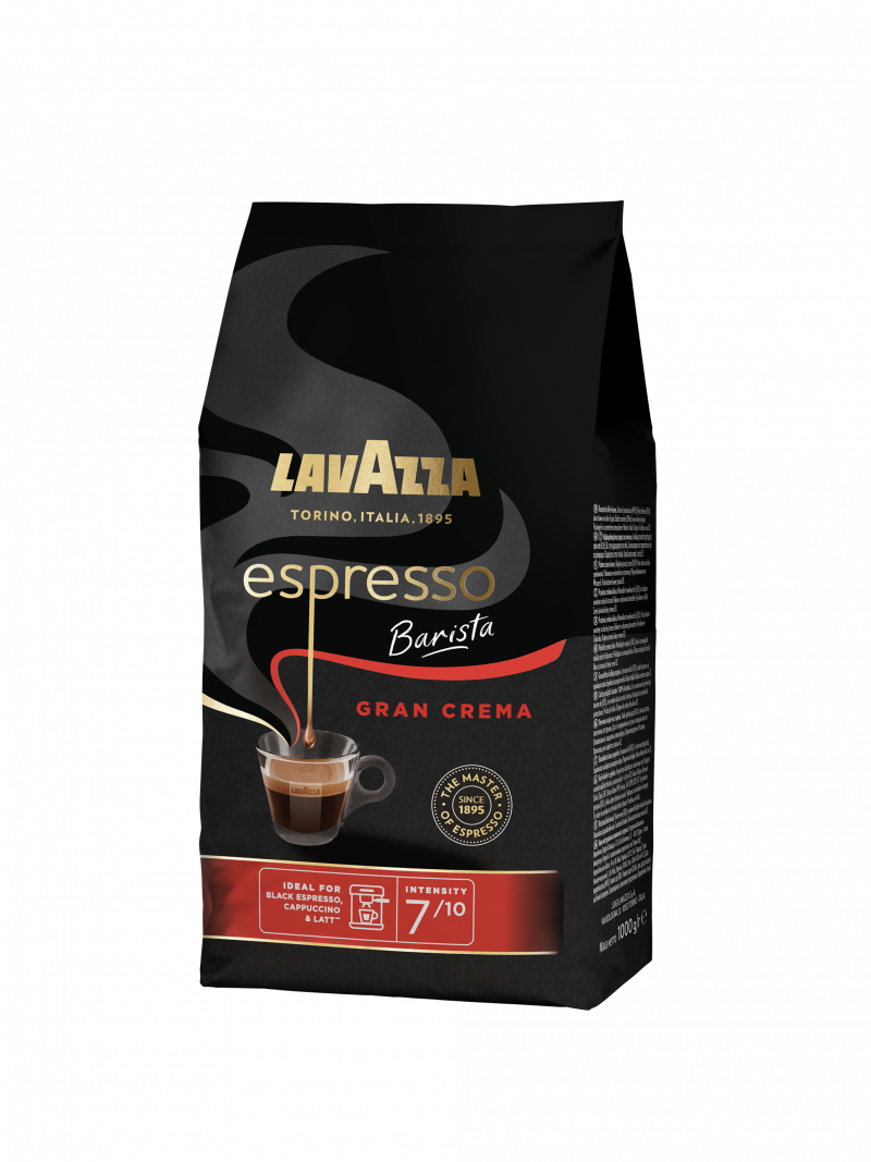 Lavazza Espresso Barista Gran Crema 1000 g zrno - Coffeebreak Lavazza ...