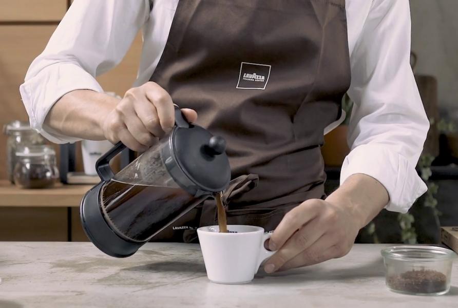 French Press Coffeebreak Lavazza Pražená italská káva