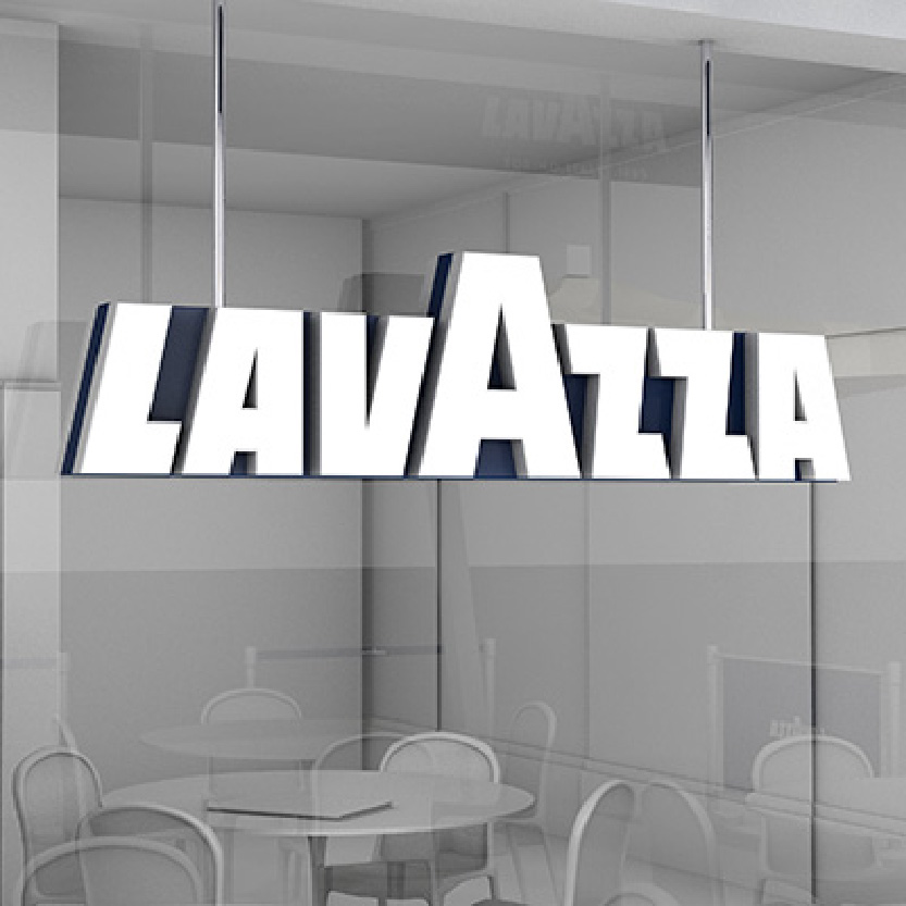 Lavazza závěsné logo